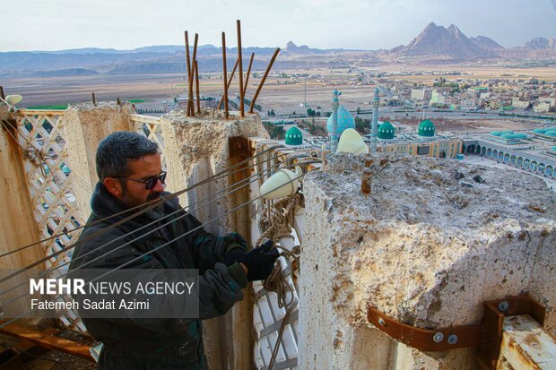 مسجد جمکران در آستانه نیمه شعبان
