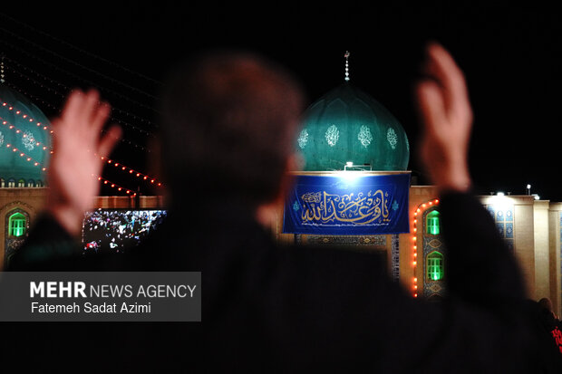 مسجد جمکران در آستانه نیمه شعبان