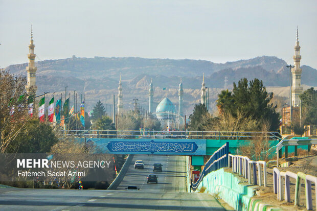 مسجد جمکران در آستانه نیمه شعبان