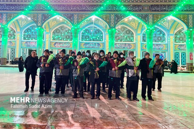 مسجد جمکران در آستانه نیمه شعبان