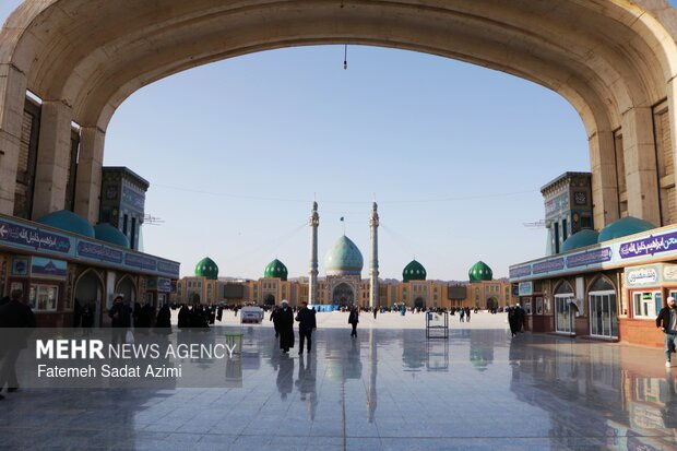 مسجد جمکران در آستانه نیمه شعبان