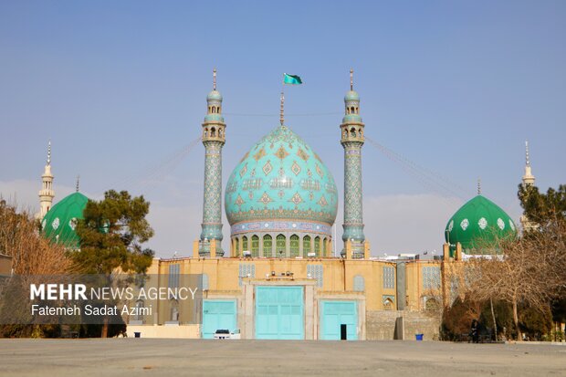 مسجد جمکران در آستانه نیمه شعبان