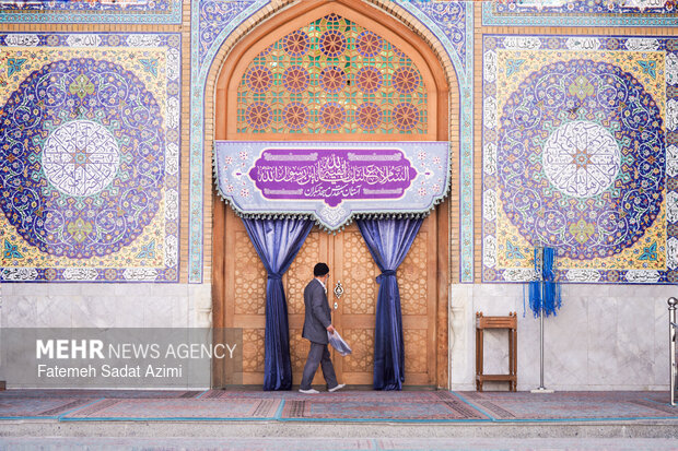 مسجد جمکران در آستانه نیمه شعبان