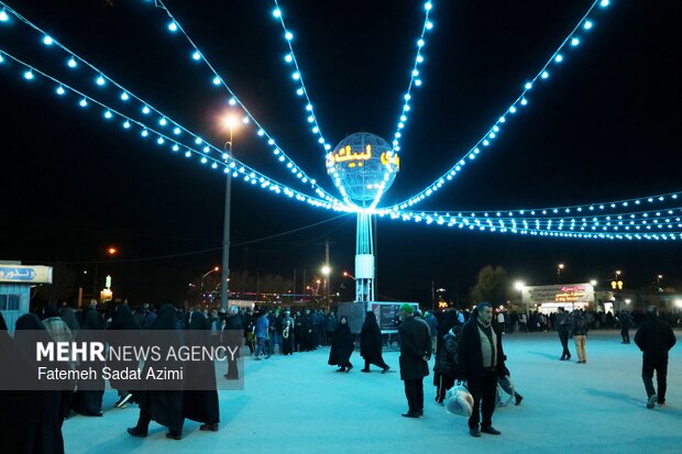 مسجد جمکران در آستانه نیمه شعبان