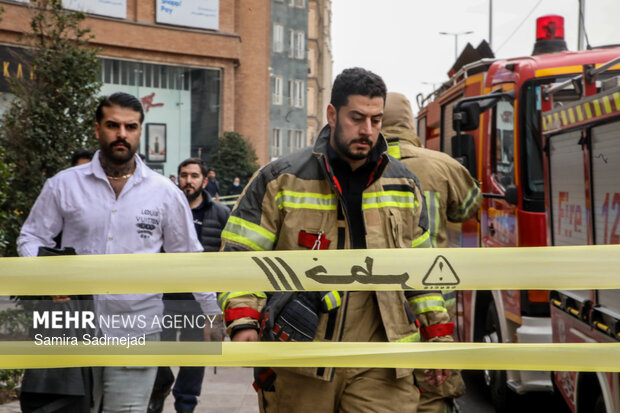 آتش‌سوزی بازار بزرگ جنت‌ - تهران