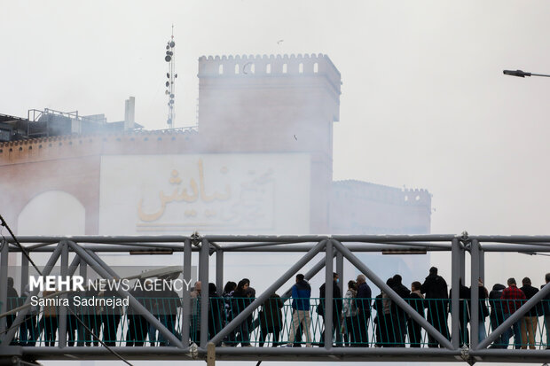 آتش‌سوزی بازار بزرگ جنت‌ - تهران