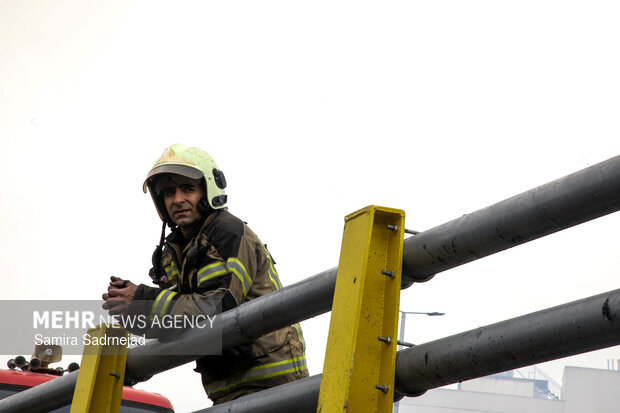 آتش‌سوزی بازار بزرگ جنت‌ - تهران
