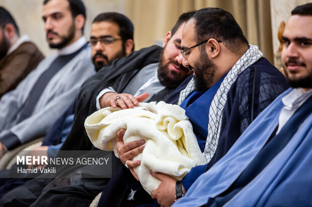 آیین عمامه گذاری طلاب حوزه علمیه امام حسین(ع) تهران