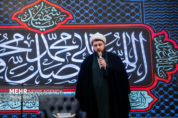 آیین عمامه گذاری طلاب حوزه علمیه امام حسین(ع) تهران