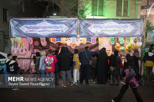 آذین بندی خیابانهای شهر تهران به مناسبت نیمه شعبان ۱۴۰۴