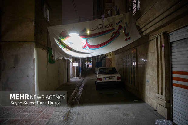 آذین بندی خیابانهای شهر تهران به مناسبت نیمه شعبان ۱۴۰۴