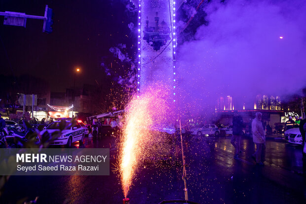 آذین بندی خیابانهای شهر تهران به مناسبت نیمه شعبان ۱۴۰۴