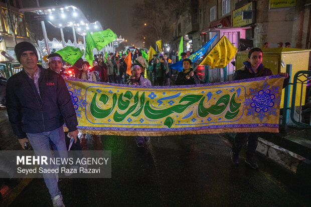 آذین بندی خیابانهای شهر تهران به مناسبت نیمه شعبان ۱۴۰۴
