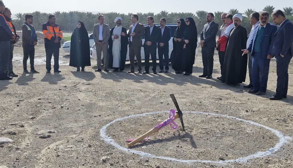 عملیات احداث روشنایی کمربندی اهرم آغاز شد