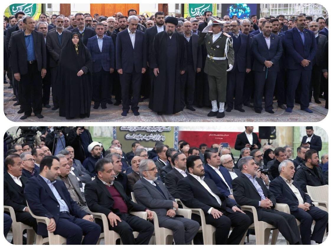 مدیران و کارکنان بانک مسکن با آرمان‌های امام خمینی(ره) تجدید میثاق کرد