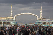 حال و هوای مسجد جمکران در نیمه شعبان