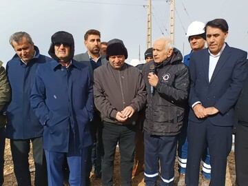 کلنگ‌زنی نیروگاه خورشیدی ۱۰ مگاواتی در مارگون