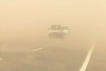 وضعیت طوفانی محور زاهدان - بم