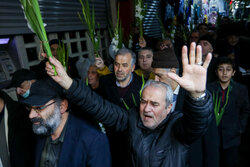 مراسم نیمه شعبان در بازار تبریز