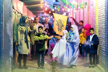 جشن بزرگ نیمه شعبان در دلگان