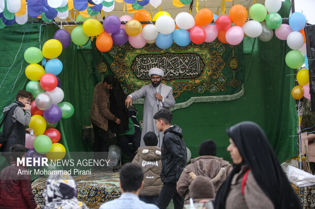 پیاده‌روی منتظران ظهور به سمت مسجد جمکران