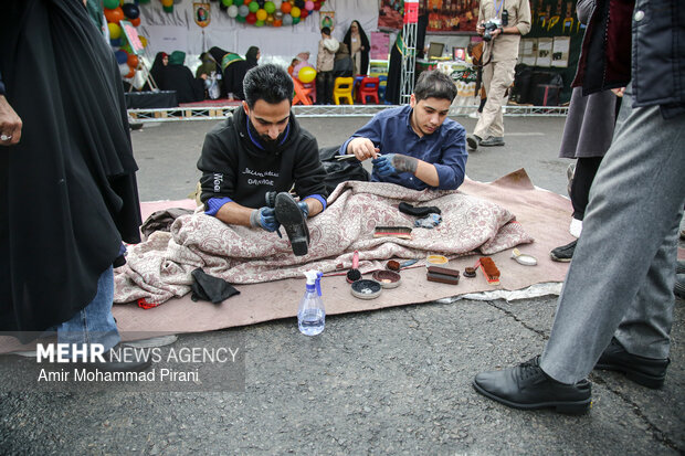 پیاده‌روی منتظران ظهور به سمت مسجد جمکران