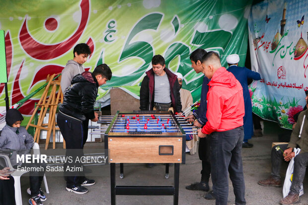 موکب‌های مردمی پذیرای زائران نیمه‌شعبان در طریق‌المهدی(ع)