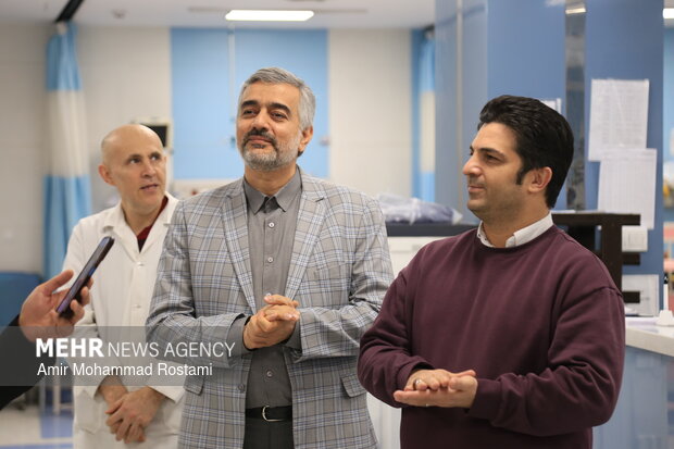 نوای امید در بیمارستان‌های ورامین با حضور سفیران مهدوی