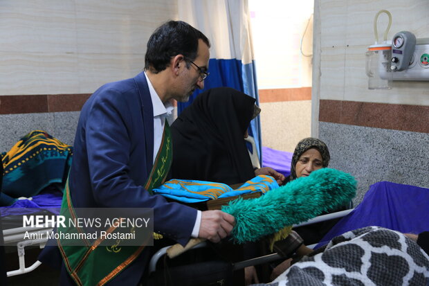 نوای امید در بیمارستان‌های ورامین با حضور سفیران مهدوی