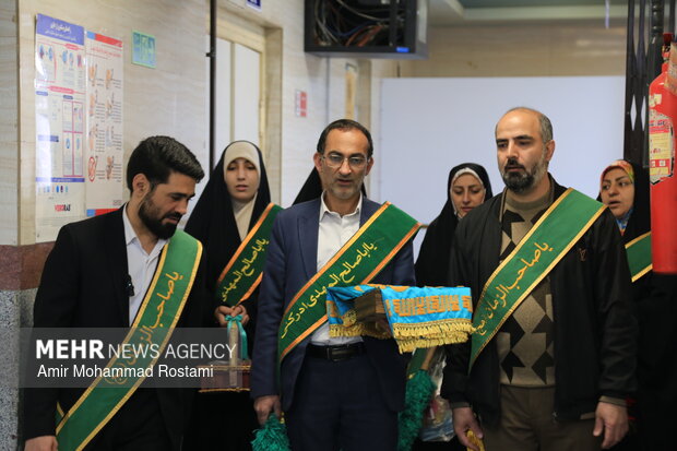 نوای امید در بیمارستان‌های ورامین با حضور سفیران مهدوی