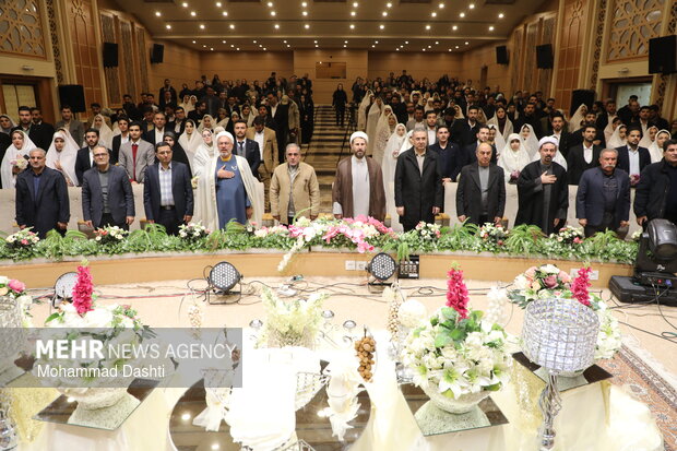 جشن ازدواج ۱۸۵ زوج دانشجوی دانشگاه‌های استان اردبیل