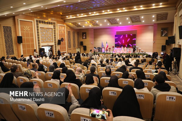 جشن ازدواج ۱۸۵ زوج دانشجوی دانشگاه‌های استان اردبیل