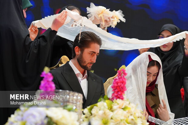 جشن ازدواج ۱۸۵ زوج دانشجوی دانشگاه‌های استان اردبیل
