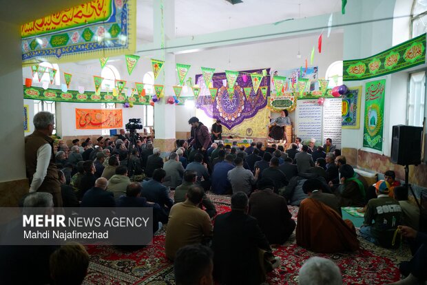 جشن نیمه شعبان در روستای کتای شهرستان دنا