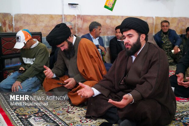 جشن نیمه شعبان در روستای کتای شهرستان دنا