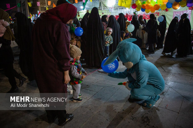 جشن عید نیمه شعبان در مشهد مقدس