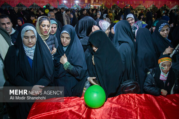 جشن عید نیمه شعبان در مشهد مقدس