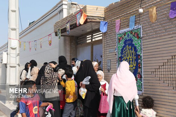 آیین کهن «آردگیز گردانی» در شهرهای بندرلنگه و بندرکنگ