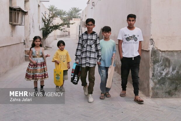 آیین کهن «آردگیز گردانی» در شهرهای بندرلنگه و بندرکنگ