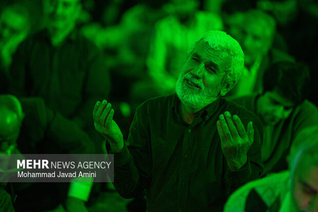 آیین معنوی احیای شب نیمه شعبان در قزوین