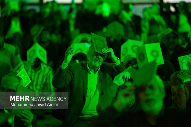 آیین معنوی احیای شب نیمه شعبان در قزوین