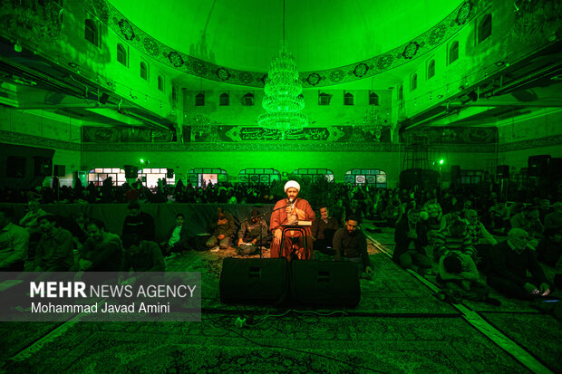 آیین معنوی احیای شب نیمه شعبان در قزوین