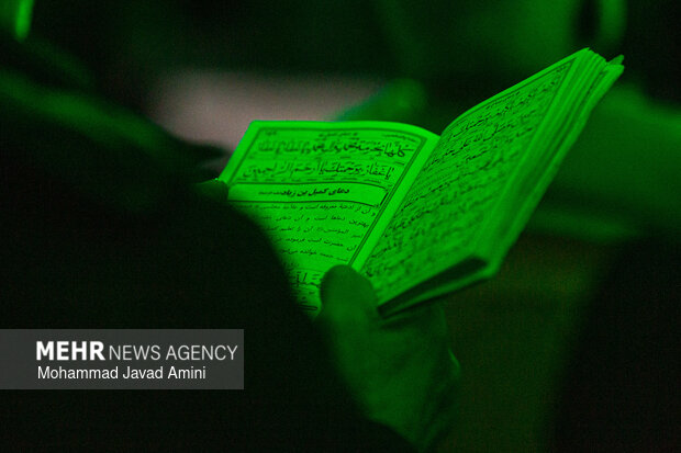 آیین معنوی احیای شب نیمه شعبان در قزوین