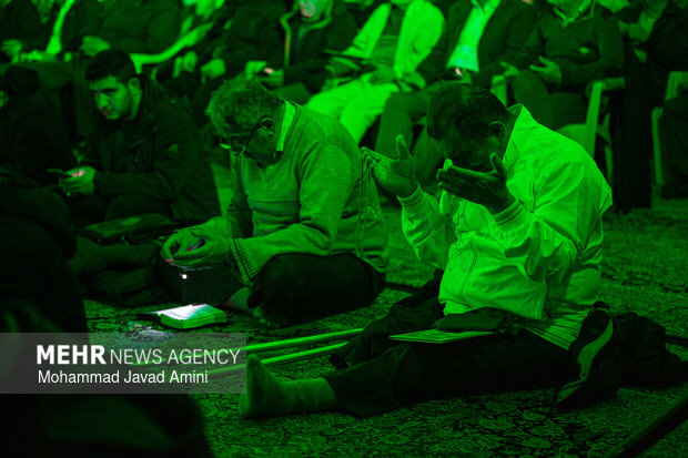 آیین معنوی احیای شب نیمه شعبان در قزوین