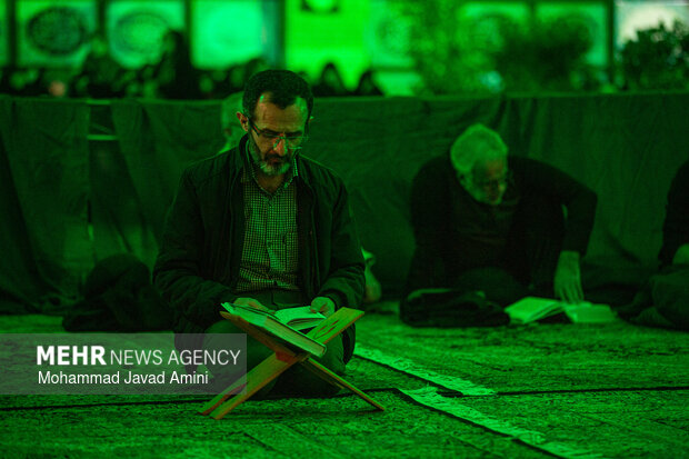 آیین معنوی احیای شب نیمه شعبان در قزوین