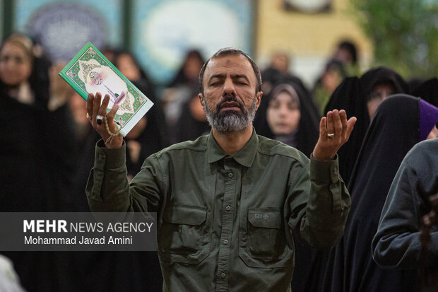 آیین معنوی احیای شب نیمه شعبان در قزوین