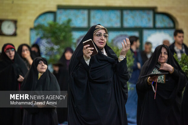 آیین معنوی احیای شب نیمه شعبان در قزوین