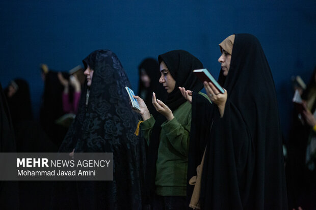 آیین معنوی احیای شب نیمه شعبان در قزوین