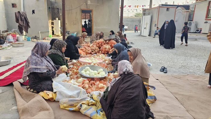 بزرگترین پخت غذای نذری بوشهر در دوراهک؛آیینی ریشهدار در مسیر انتظار