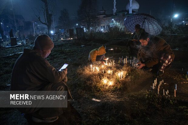 جشن باشکوه ولادت امام زمان (عج) در کشمیر هند